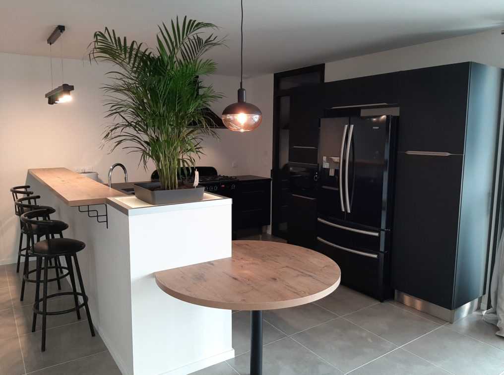 Un bar de cuisine, pratique et décoratif